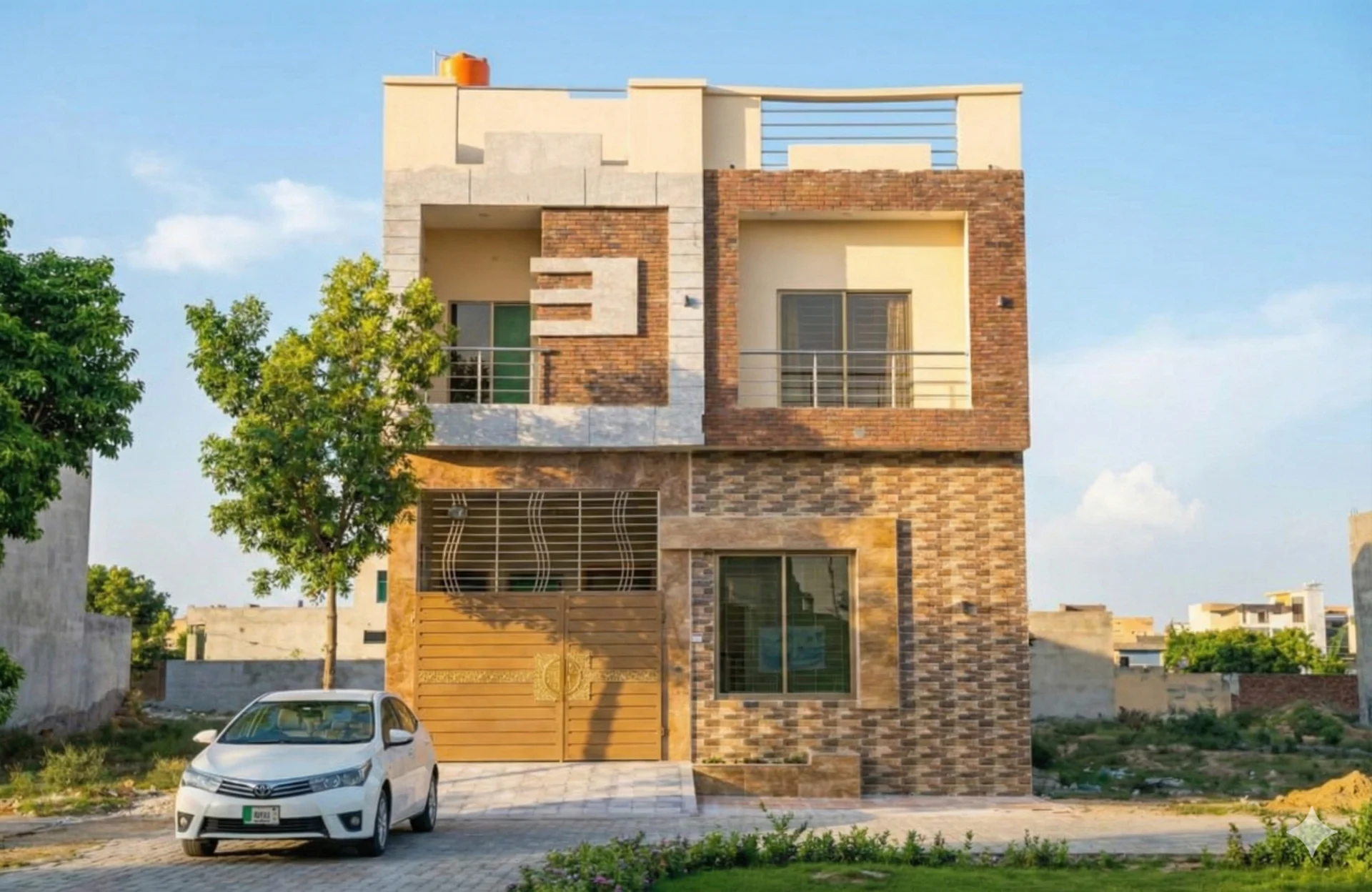 Outdoor front view of Amaim Brain Care mental health clinic in Faisalabad, Pakistan under the supervision of Dr. Ahsan Tariq Dogar