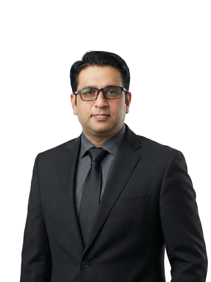 Professional portrait of Dr. Ahsan Tariq Dogar, top rated consultant neuro-psychiatrist at Amaim Brain Care in Faisalabad, Pakistan