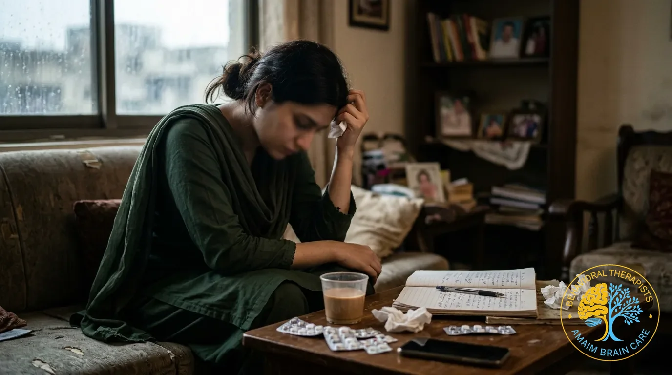 Depressive Isolation Apathy And Withdrawal From Life - Amaim Brain Care, Faisalabad, Pakistan