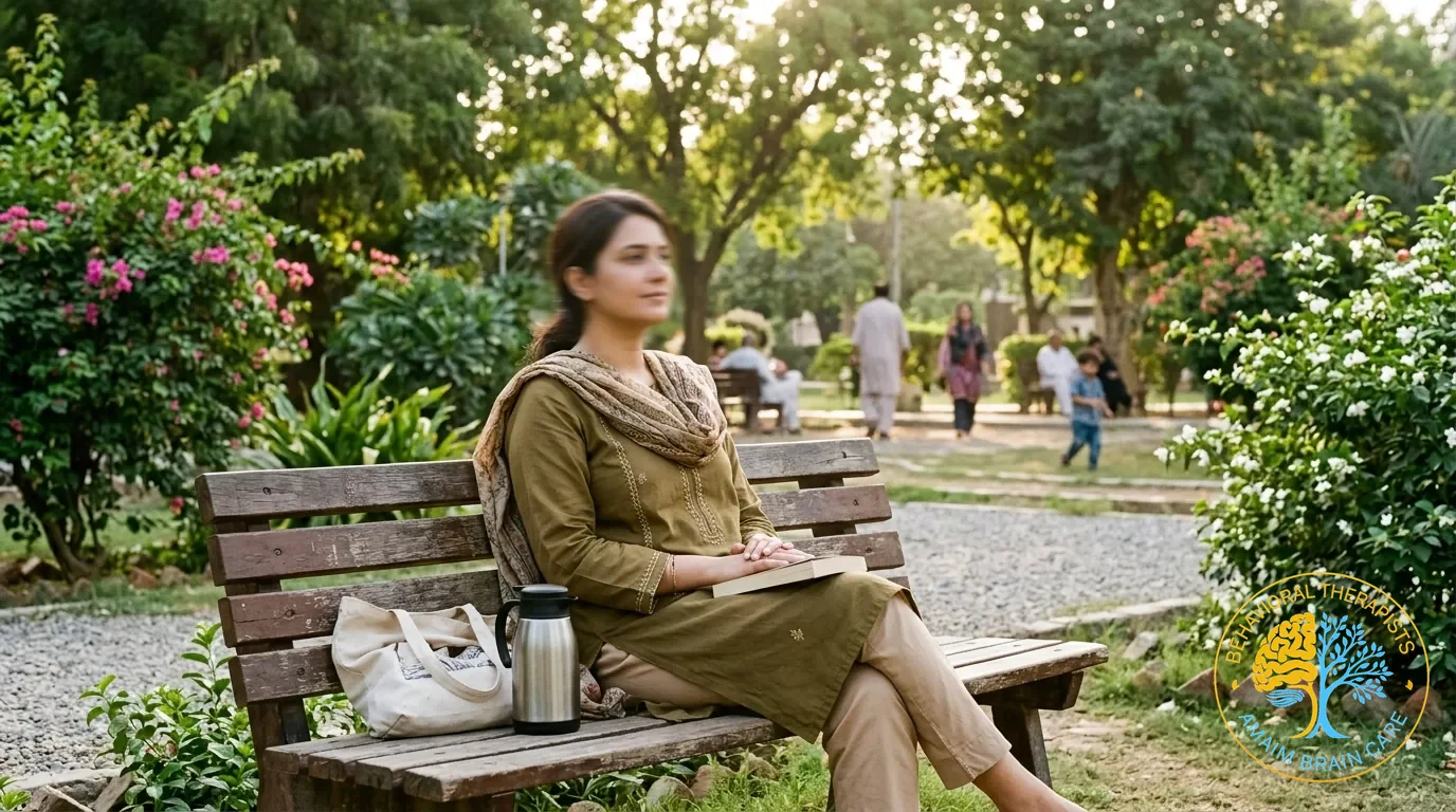 Women Mental Health Outdoor Mindfulness Walking And Restoration - Amaim Brain Care Faisalabad Pakistan Women Mental Health Outdoor Mindfulness Walking And Restoration - Amaim Brain Care, Faisalabad, Pakistan
