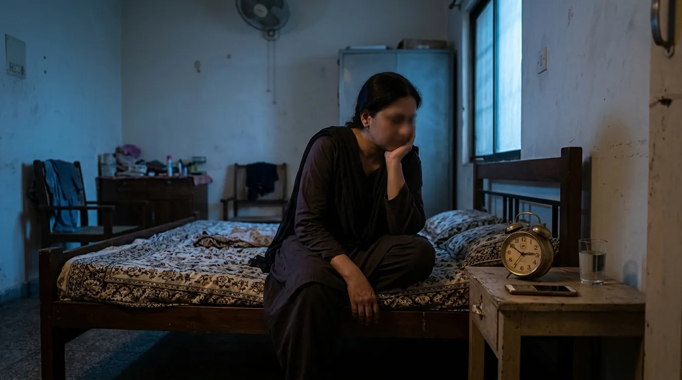 Women Mental Health Time Anxiety Anticipatory Panic Staring Clock - Amaim Brain Care Faisalabad Pakistan Women Mental Health Time Anxiety Anticipatory Panic Staring Clock - Amaim Brain Care, Faisalabad, Pakistan